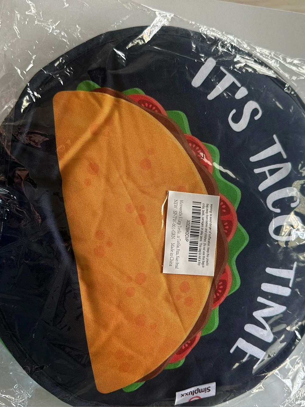 2 pack Simpluxx xtra large microwave tortilla warmers
